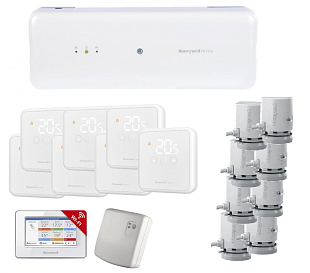 Honeywell Evohome - Set WiFi DT41 OpenTherm, M-8