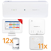 Honeywell Evohome - Set WiFi DT41 OpenTherm, L-12