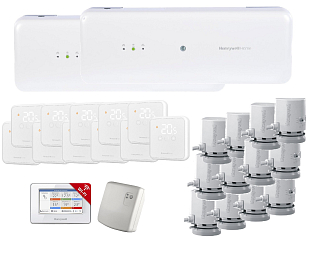 Honeywell Evohome - Set WiFi DTS42, L-12