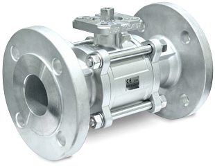 Valvola a sfera in acciaio inox Valo VL521F DN25