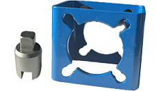 Adattatore per attuatori Tork con interasse 14x12mm