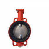 Valvola a farfalla wafer per acqua Abo Valve 924B100 senza leva