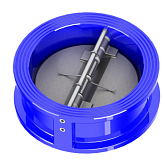 Valvola di ritegno a doppia ala Abo Valve S700, DN100