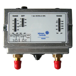 Pressostato Johnson Controls P78MCB-9300, intervallo 0,5...7 bar