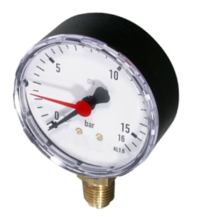 Manometro Honeywell M76K-A16 per filtri serie F76S