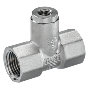 Raccordo a T per sensori di temperatura Belimo A-22PEM-A07 DN20
