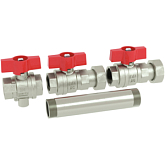 Kit di montaggio con raccordo intermedio Belimo EXT-EF-20A per contatori di calore DN20