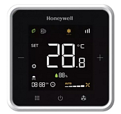 Termostato fan-coil Honeywell, valvole on-off con sensore di umidità, bianco 240V (WTS8B4WMB/H)