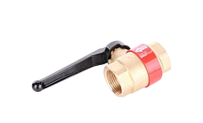 Valvola a sfera con valvola di ritegno Caleffi BALLSTOP 327600