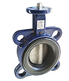 Valvola a farfalla wafer senza leva TORK KV.W121.125 DN125 Disco 316SS
