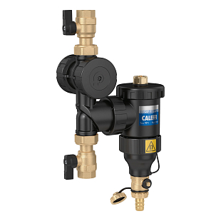Scaricatore CALEFFI 1 1/4" DIRTMAG con filtro (545377)