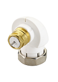 Adattatore angolare per teste termostatiche con attacco Danfoss RA per valvole M30x1,5 (013G1360)