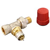 Valvola termostatica per radiatore Danfoss RA-N 10, diritta, Rp 3/8” x R 3/8”, preimpostabile (013G0012)