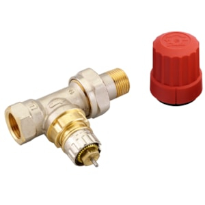 Valvola termostatica per radiatore Danfoss RA-N 10, diritta, Rp 3/8” x R 3/8”, preimpostabile (013G0012)