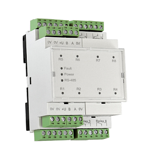 Modulo relè Evikon E7125-8R 3A 250VAC / 24VDC