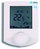 Controllore wireless per temperatura, umidità e CO2 Midam W-RU900-01