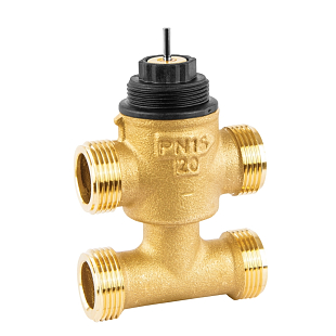 Valvola miscelatrice a tre vie con bypass Honeywell VYE15B1.6M DN 15