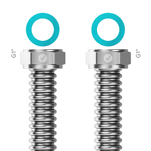 Tubo READY Merabell DN20 - G1" lunghezza 100 cm