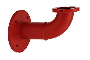 Supporto a parete SIRENA ATEX EX-D (SIR-57100)