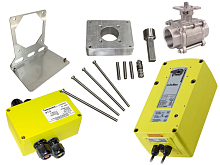 Assemblaggio Schischek EXMAX-50.75-Y e valvola a sfera a due vie T-KV903.50 (SCH50.202)