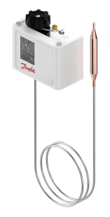 Regolatore di temperatura a capillare Danfoss KP81 intervallo 80…150 °C (060L112166)