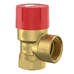Valvola di sicurezza Flamco Prescor 3/4" x 3/4", 2 bar (28280)