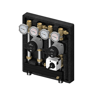 Gruppo di pompaggio Meibes Meiflow Combi UC/MC con Grundfos UPM3 Hybrid 15-70 (M26102.3)