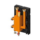 Stabilizzatore idraulico Meibes Meiflow DN 25 con separatore idraulico e disareatore (M66393.21)