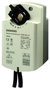 Attuatore per serrande Siemens GQD 126.1A, 24 V, 2 punti (GQD126.1A)