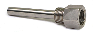 Pozzetto in acciaio inox per sensore a immersione Danfoss ESMU-250 (087B1191)