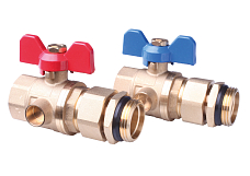 Valvola a sfera per collettore Danfoss (088U0822)