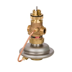 Regolatore di portata con valvola di regolazione Danfoss AVQM PN 25 DN 15 G 3/4" (003H6750)