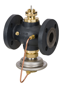 Regolatore di portata con valvola di regolazione Danfoss AVQM PN 25 DN 40 (003H6757)