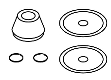 Kit di riparazione DN15 Danfoss AVTB FJV AVD(S)A (003N4006)