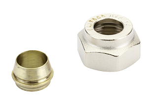 Raccordo a compressione Danfoss per tubi in acciaio e rame G 3/4" (013G4125)