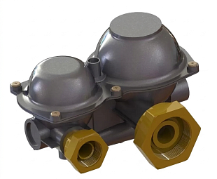 Regolatore di pressione domestico per gas naturale HUTIRA B 6NG – “U”, 3/4" / 1 1", esecuzione “U”, 6 m3/h (44010090)