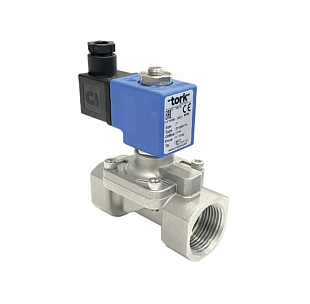 Elettrovalvola in acciaio inox Tork T-GSZ104 3/4" 12VDC NC EPDM (SS1000.04.170E.12VDC)