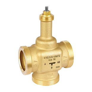 Valvola di regolazione a tre vie Honeywell VXE DN32 Kvs 16 (VXE32B16MFS)