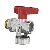 Rubinetto di scarico Flamco Simplex KFE-KH diritto 1/2" (F10637)